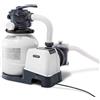 INTEX 26646 - Pompa A Sabbia - Flusso D'Acqua : 7,900 L/H, Flusso Di Sistema: 6,000 L/H