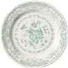 BITOSSI HOME PIATTO PIANO 26 CM, ROSE VERDE SALVIA