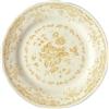 BITOSSI HOME PIATTO FRUTTA 21 CM, ROSE GIALLO OCRA