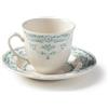 BITOSSI HOME TAZZA TE CON PIATTO, ROSE TURCHESE