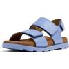 Camper Brutus Sandal K800598, Sandalo a 2 cinturini Unisex - Bambini e ragazzi, Blu medio 004, 28 EU