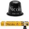 Nicola 40 CAPSULE NICOLA Nespresso * Cialde Caffè Intenso INTENSITÀ 12