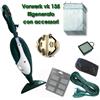 Vorwerk Folletto VK 135 220W Scopa Elettrica Aspirapolvere - Verde/Bianco