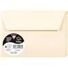 Clairefontaine 5446C - Pacco da 20 Buste autoadesive - Formato C6 11,4x16,2cm - 120g/m² - Colore Avorio -Inviti Eventi e Corrispondenza - Gamma Pollen - Carta Premium Liscia