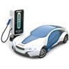 Ninco - Auto telecomandata EV-Sky con Batteria al Litio e Stazione di Ricarica Funzionale, Concept Car con luci Anteriori e Posteriori, connettore USB C, per Bambini dai 6 Anni in su (NH93196)