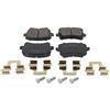 MAPCO Kit pastiglie freno, Freno a disco 6914 Compatibile con: AUDI A3, A3 Cabriolet, A3 Sportback, A4 B6, A4 B6 Avant, A4 B7, A4 B7 Avant, A4 B7 Cabriolet, A6 Allroad C6, A6 C5, A6 C5 Avant, A6 C6