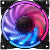 Dpofirs Ventola PC ARGB Ventola PWM da 80 Mm Ventola PC RGB, Ventola PC PWM ARGB, Ventola di Raffreddamento Case ARGB, Ventola di Raffreddamento Fino a 2500 Giri/min, Ventola Silenziosa