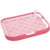 MagiDeal Porta WC per pipì per Cani, lettiera per Cani, Vassoio per vasino, per Cuccioli di Coniglio all'aperto e Interni, Rosa