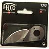 FELCO 13/3 Lama di ricambio per FELCO 13 (Lama di ricambio per forbici da giardino e macchine da taglio Bypass), Grigio