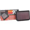 K&N - Filtro dell'aria per A220/A250 A35 A (W177) 2.0 2018-(33-3133) | Compatibile con: NISSAN INTERSTAR Kasten, INTERSTAR Pritsche/Fahrgestell, NV400 Bus, NV400 Kasten, NV400 Pritsche/Fahrgestell
