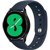 LEIXIUER 22mm Cinturino Compatibile con Samsung Galaxy Watch 3 45 mm/Galaxy Watch 46mm Braccialetto Gear S3 Frontier/Classic Silicone Polso Band per Huawei Watch GT/GT 2 46mm per Amazfit GTR2 47 mm,Blu Notte