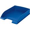 LEITZ 52270235 Plus Standard, Vaschetta Porta Corrispondenza, Formato A4, Colore Blu, 1 Pezzo