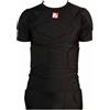 BARNETT FS-09 - Maglietta a Maniche Corte di Compressione, 4 Pezzi integrati, Calcio Americano