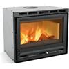 Nordica caminetto nordica 6016744 inserto 70 l 4.0 black