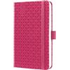 SIGEL J6104 Agenda settimanale, formato A6, copertina rigida, rosa, certificato FSC, bella