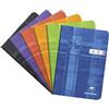 Clairefontaine 3688C - Quaderno formato DIN A5, 14,8 x 21 cm, rilegato, a righe, 48 fogli), 1 pezzo, colori assortiti