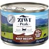Ziwipeak, Cibo in scatola per gatti, Manzo