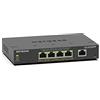 NETGEAR Switch PoE Plus 5 Porte GS305EPP, Supporto VLAN, QoS, Switch Ethernet Gigabit con 8 PoE+ a 123 W, Montaggio Desktop o a Parete