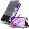 Cadorabo Custodia Libro per Xiaomi Mi A2 LITE/RedMi 6 PRO in GRIGIO NERO - con Vani di Carte, Funzione Stand e Chiusura Magnetica - Portafoglio Cover Case Wallet Book Etui Protezione