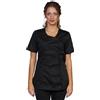 fratelliditalia.org Camice Casacca Lavoro Nero Estivo Donna parrucchiera Estetista Centro estetico Vari Colori Taglie dalla XS alla XXXL