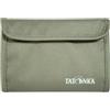 Tatonka Passport Safe RFID Block - Borsa da viaggio/passaporto con blocco RFID, certificato TÜV, verde oliva