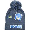 Sonic the Hedgehog - Cappello invernale pompon bambini, Grigio