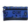 Astuccio Bustina 22cm 2 zip C.Neroazzurro