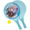 Frozen Disney Frozen - Racchette in plastica + Pallina gomma, Giochi Spiaggia bambini e adulti