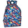 Faccine Emoji Dab - Zaino Scuola Elementare e Media per bambini e ragazzi, 31x43hx18cm, Impermeabile, Multicolore