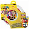 Lyon Gamer - Set pranzo 3 pezzi, ciotola, bicchiere e piatto per bambini