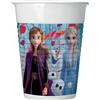 Frozen Set bicchieri di plastica 200ml 8pz Frozen