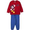 Topolino - Mickey Mouse Disney Topolino - Tuta jogging per bambini, Pantalone con Felpa
