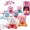 Giochi Preziosi - Coccolotti Love & Tell, Orsetto da Collezione con Funzione Registrazione e Portachiavi Charm