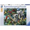 Ravensburger Puzzle 500 pezzi Koala nell'albero