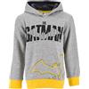 DC Comics Batman - Felpa invernale con cappuccio per Bambini, Grigia
