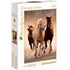 Clementoni Puzzle 1000 pezzi Running horses