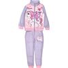 Unicorno - Tuta sportiva zip lunga Bambina, Pantalone con Felpa