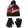 Star Wars Set 2 pezzi cappello pompon + guanti Star Wars