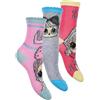 LOL Surprise - MGA Lol Surprise - Calzini set 3 pezzi per bambine