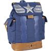 Avengers Marvel Avengers Captain America - Zaino tempo libero multi scomparto, 40 centimetri