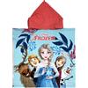 Frozen Disney Frozen - Poncho Mare bambini, Asciugamano, Asciugatura Rapida, Ultra Morbido, 50x100cm