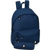 Julian Ross - Zaino con astuccio Scuola Media, Elementare e Superiore per bambini e ragazzi, 31x41hx18cm, Impermeabile, Blu