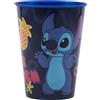 Stitch Disney Lilo e Stitch - Bicchiere 260ml in plastica per Bambini, BPA free
