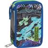 Franco Panini - Comix Comix Flash - Astuccio triplo riempito, 3 Scomparti, 45 Accessori Scuola Elementare, 20cm, Lost Space