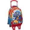 Julian Ross - Zaino Trolley staccabile Scuola Elementare, 3 Scomparti, Ergonomico, Spallacci imbottiti