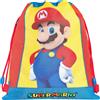 Super Mario Bros Super Mario - Sacca a Zaino Coulisse, Scuola e Tempo Libero