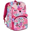 Seven SJ Gang Pinkhugs - Zaino Estensibile Big, Scuola Elementare e Tempo libero, Doppio Scomparto