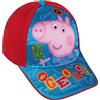 Peppa Pig George - Cappello visiera bambini, Celeste