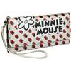 Minni - Minnie Mouse Disney Minni - Portafoglio moda, 19cm, Ecopelle, Multicolore
