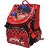 Miraculous - Le storie di Ladybug Miraculous Ladybug - Zaino estensibile, Scuola elementare e medie, Multiscomparto, 41cm